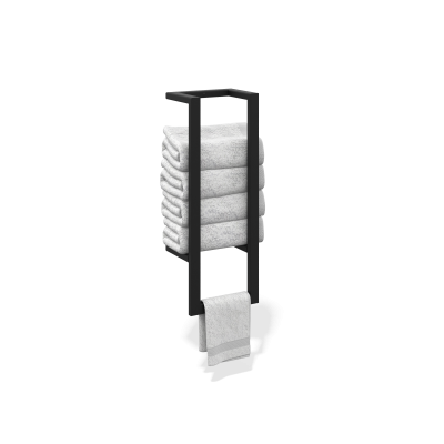 Полотенцедержатель Валенсия (черный муар)